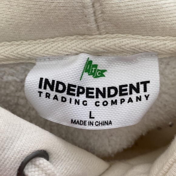 INDEPENDENT TRADING CO. HEAVYWEIGHT HOODED PULLOVER SWEATSHIRT - Picture 4 of 7